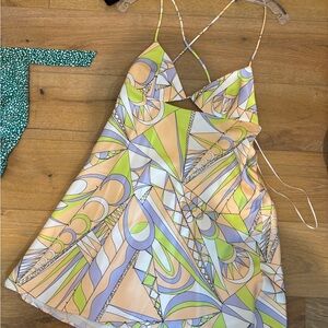Zara Multicolor Strappy Dress